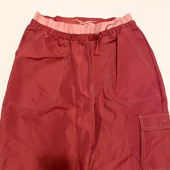 Reebok Classics Cardi B Womens Cargo Pants Casual size Large - Picture 2 of 16